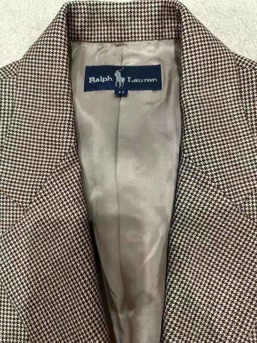 Ralph Lauren Vintage Houndstooth Blazer