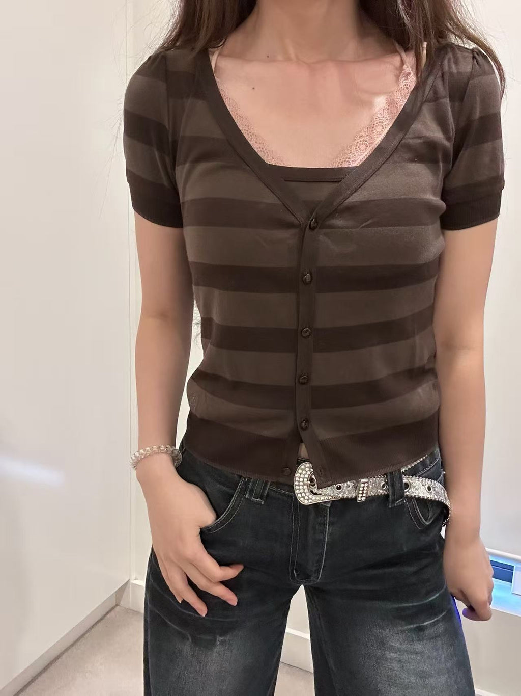 Burberry Blue Label Vintage Knit Twin Set