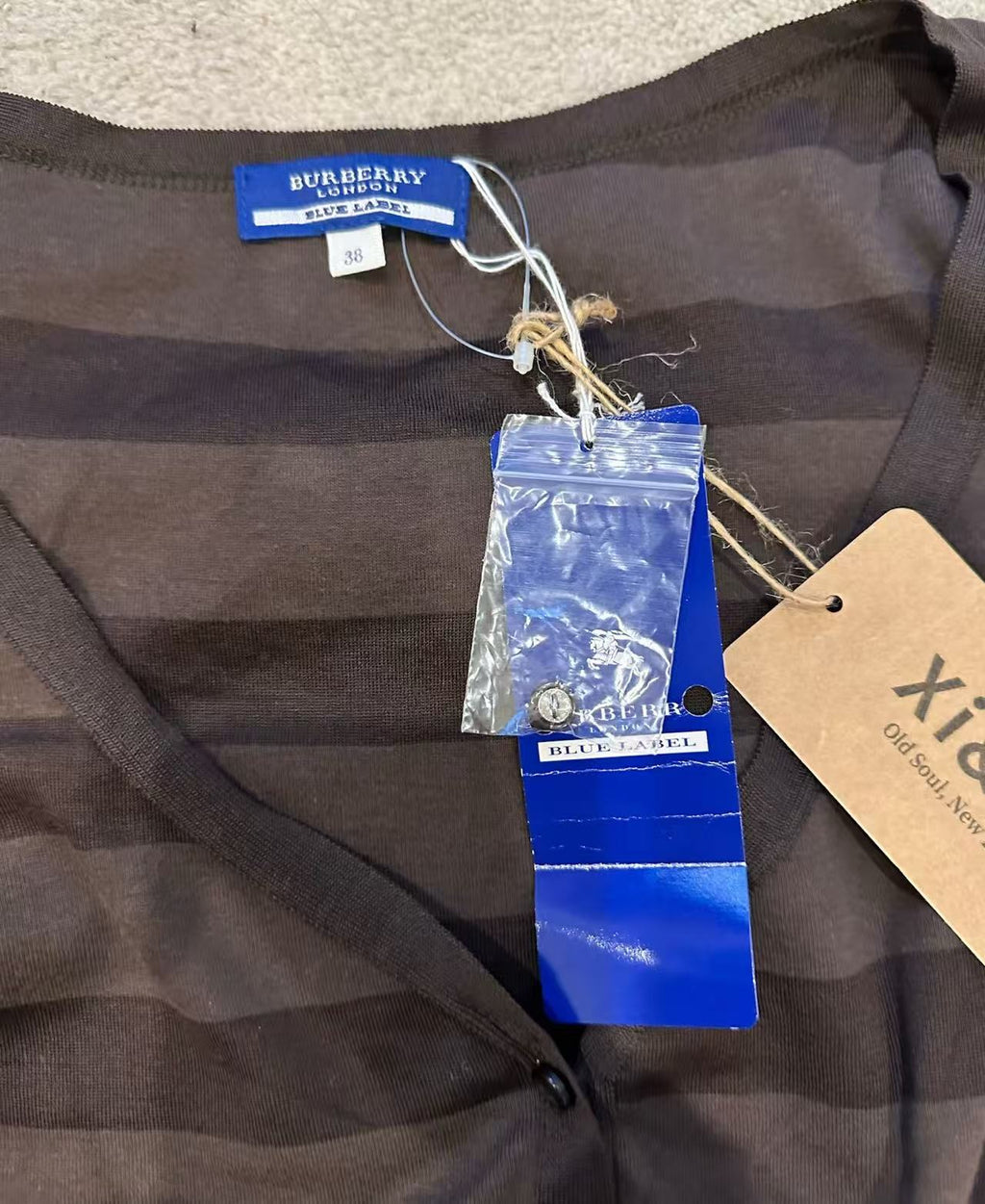 Burberry Blue Label Vintage Knit Twin Set