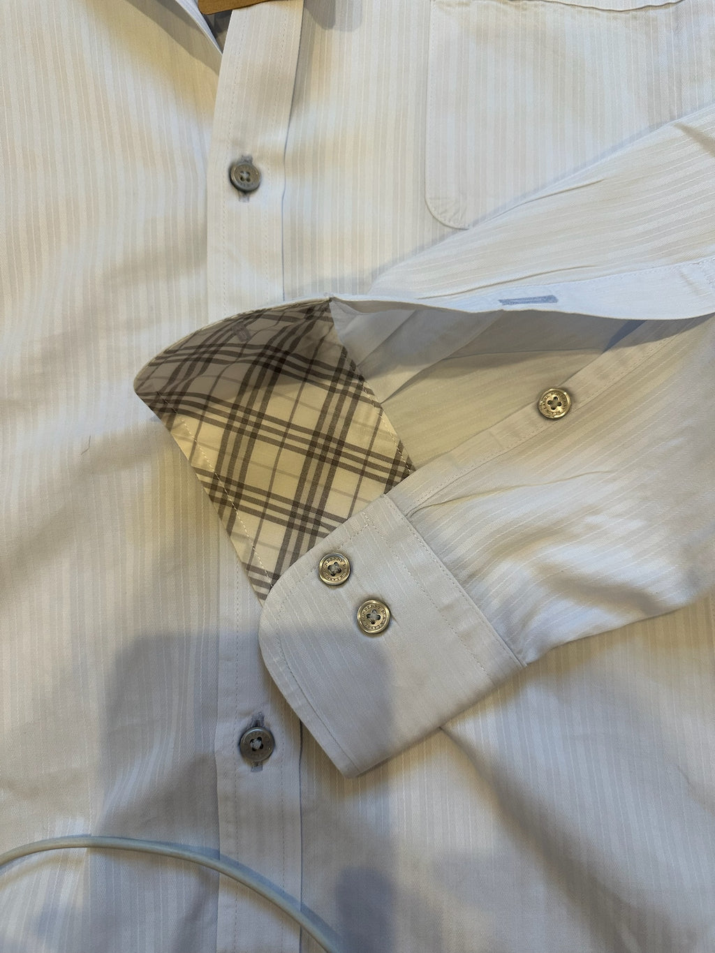 Burberry London Light Blue Cotton Shirt