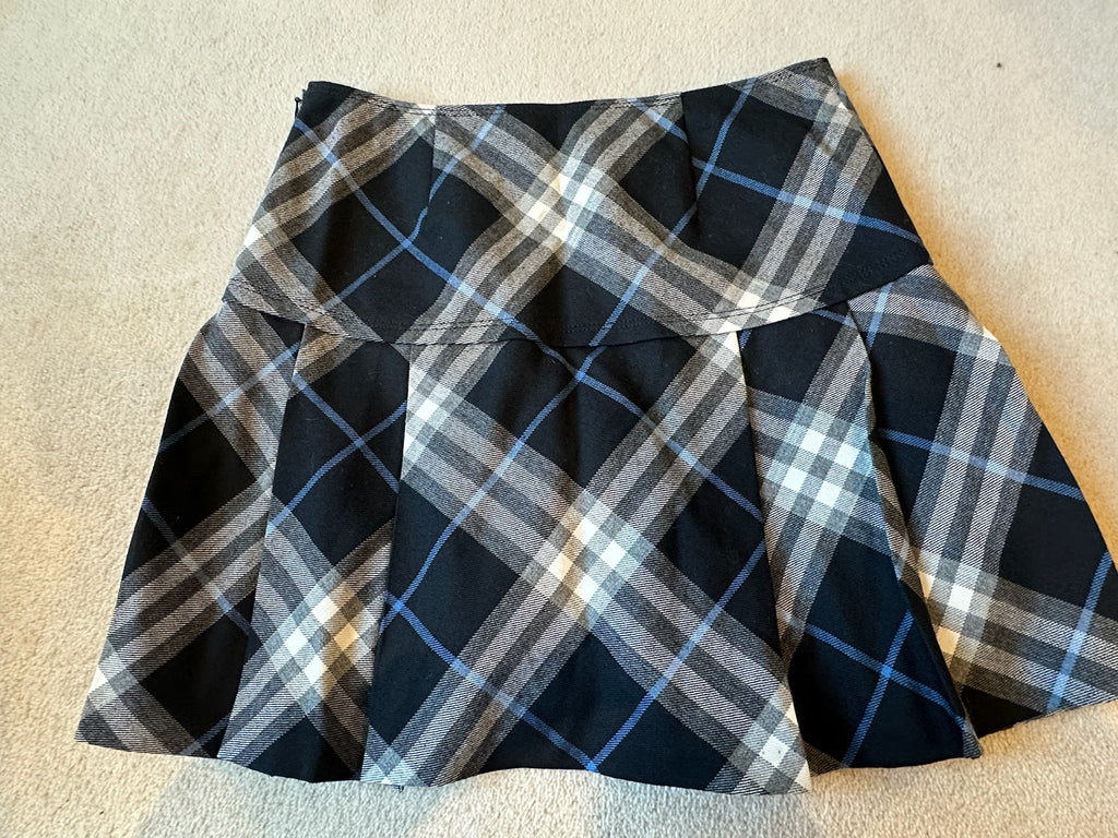 Burberry Blue Label Check Mini Skirt