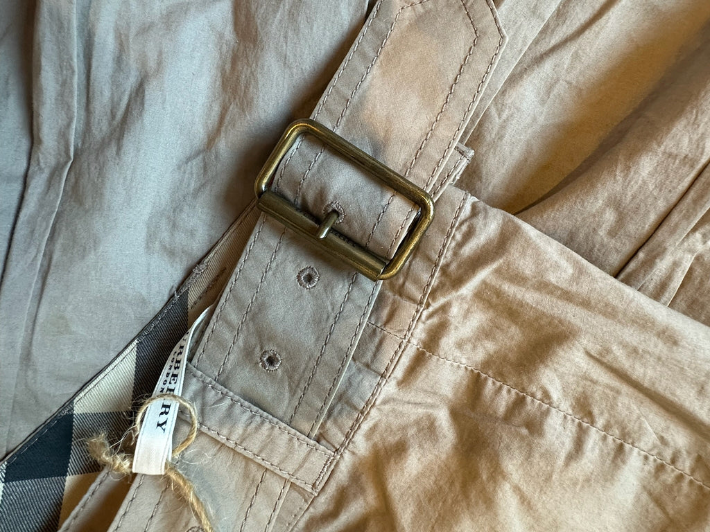 Burberry London Pleated Midi Skirt