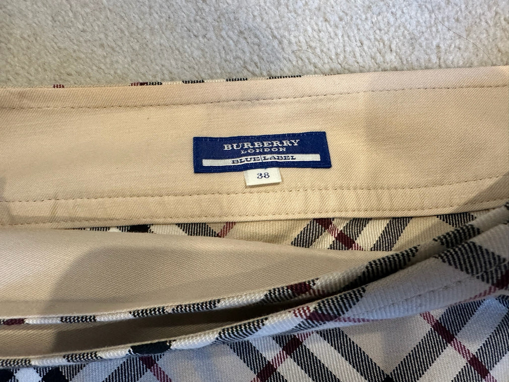 Burberry Blue Label House Check Wrap Skirt