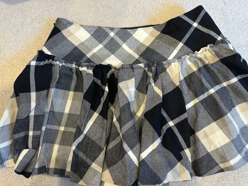 Burberry Blue Label Check Mini Skirt