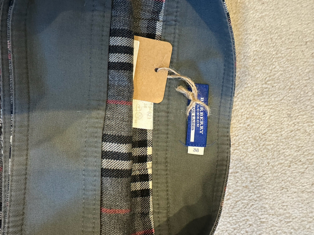 Burerry Blue Label Check Buckle Skirt