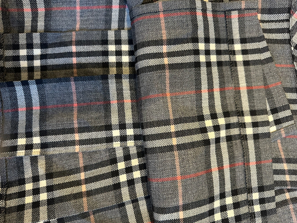 Burerry Blue Label Check Buckle Skirt