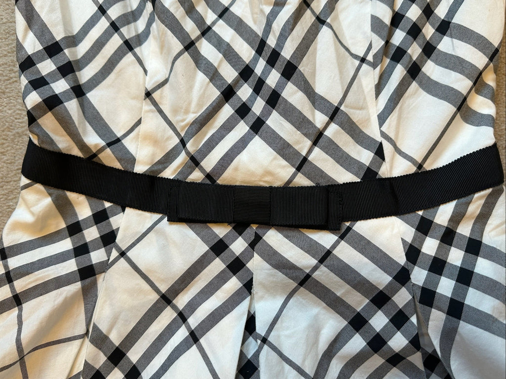 Burberry Blue Label Nova Check Sleeveless Dress