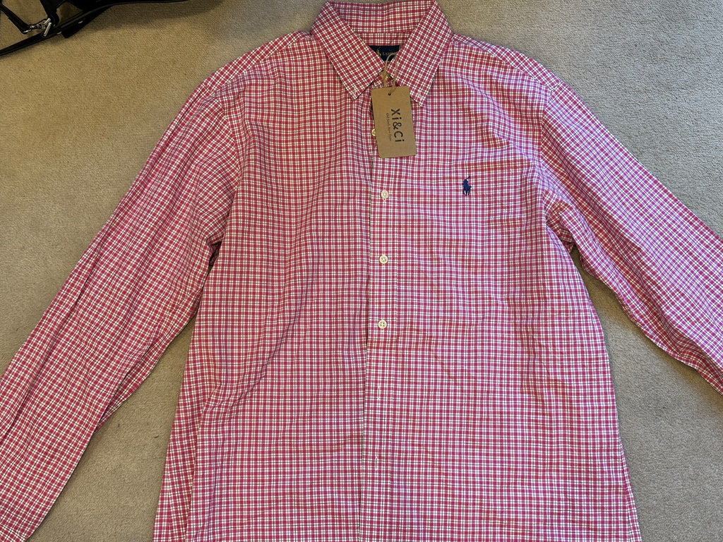 Ralph Lauren Polo Red Gingham Oxford Shirt