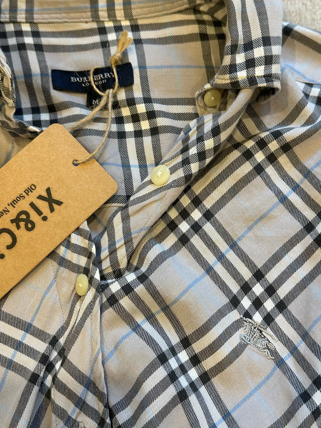 Burberry London Nova Check Cotton Shirt