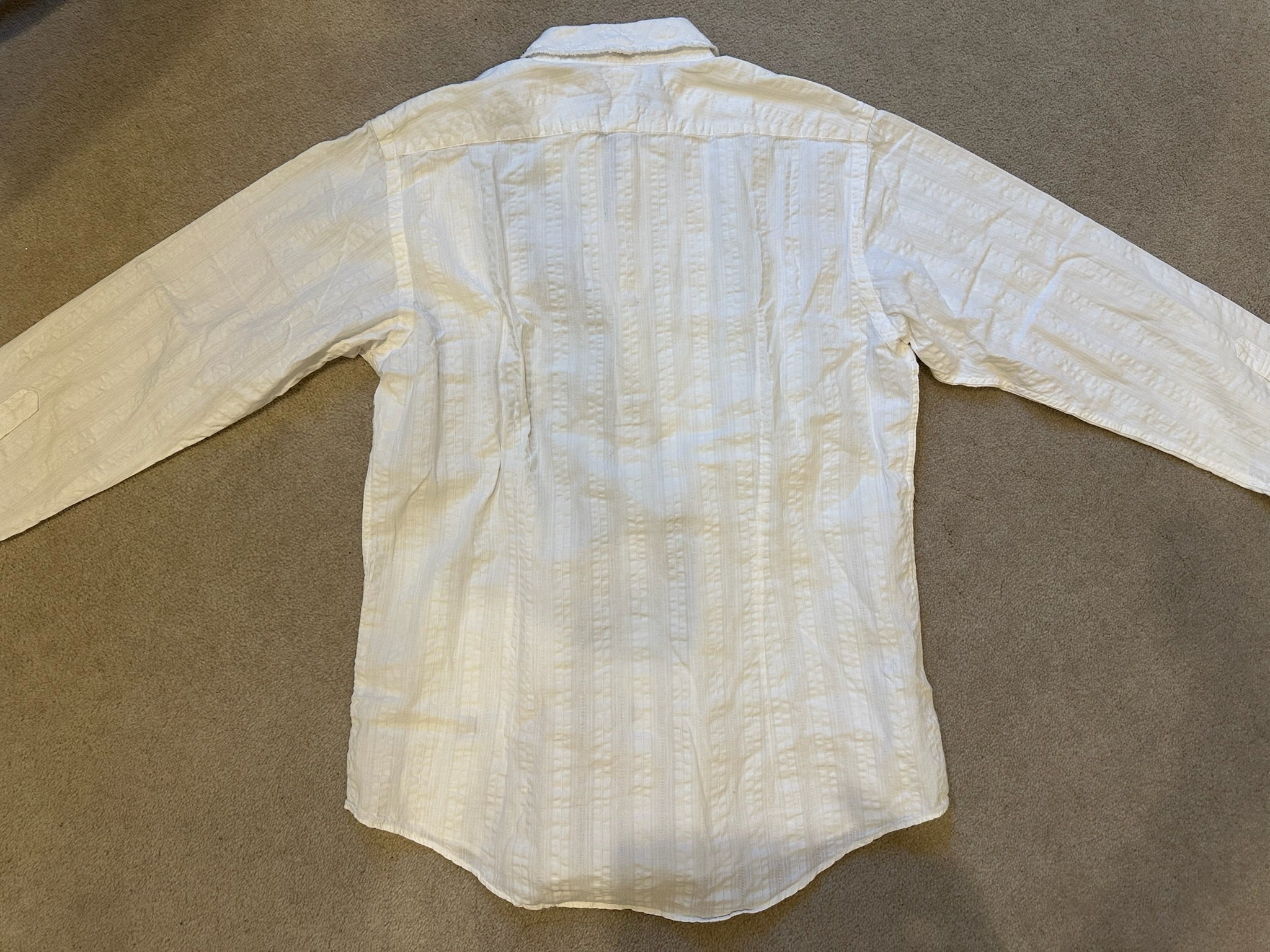 Burberry Black Label White Shirt