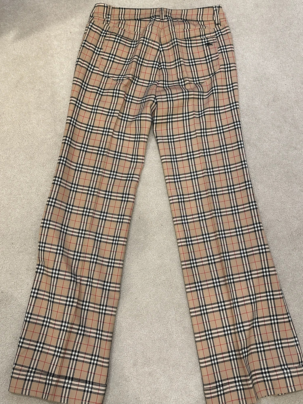 Burberry Check Trousers