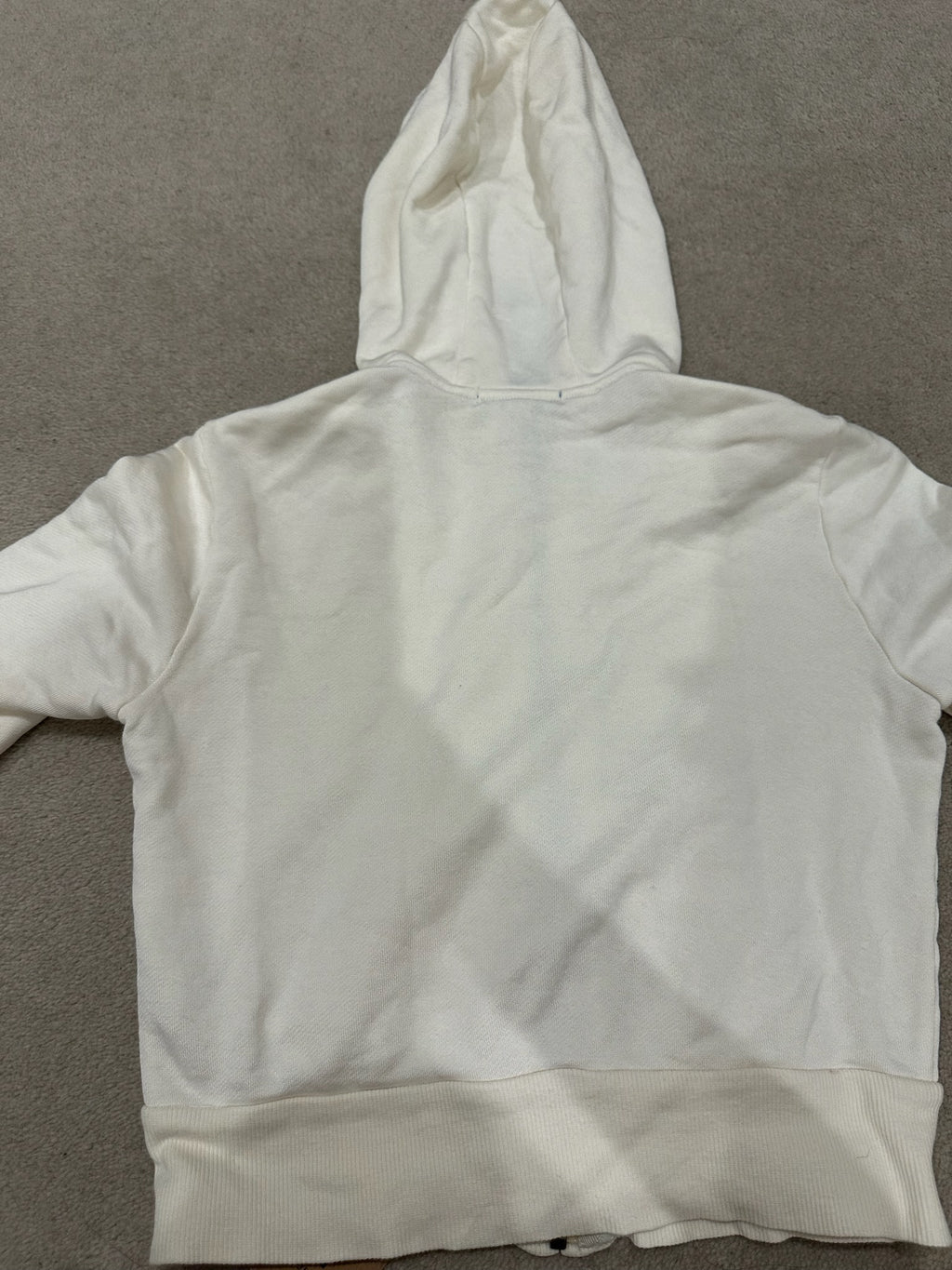 Burberry Blue Label Cream Zip Hoodie