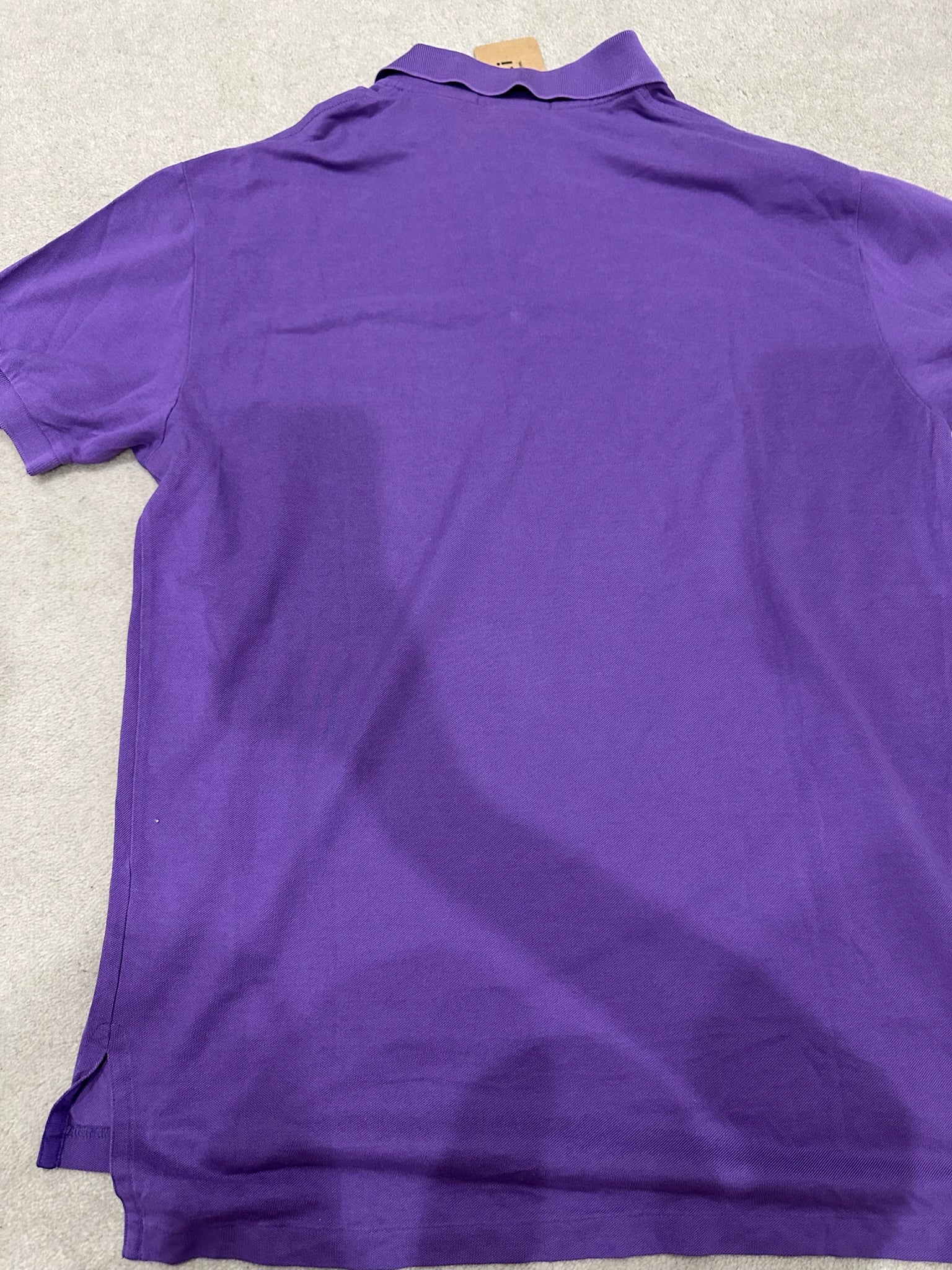 Ralph Lauren Vintage Purple Oversized Polo