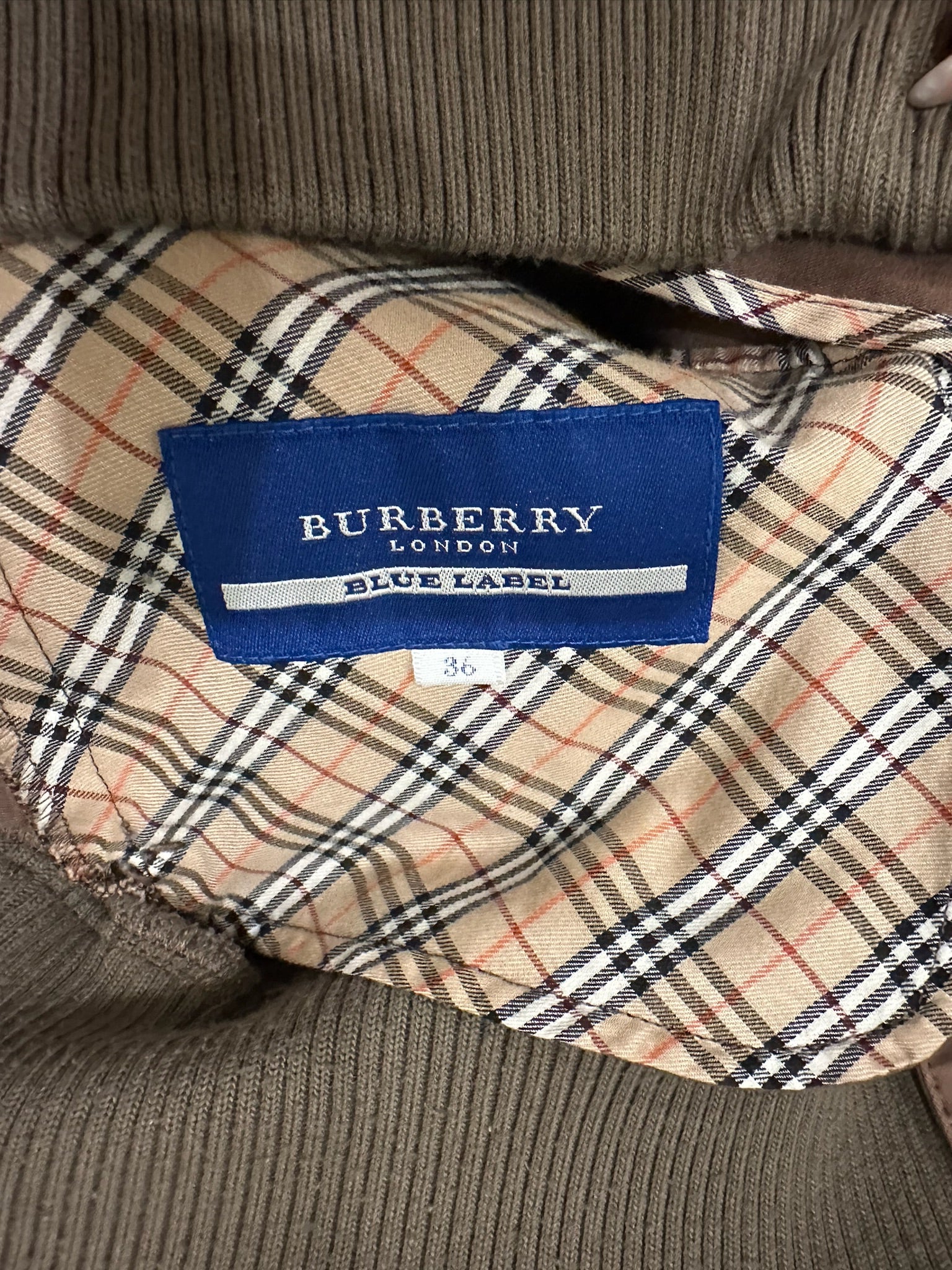 Burberry Blue Label Brown Short Jacket