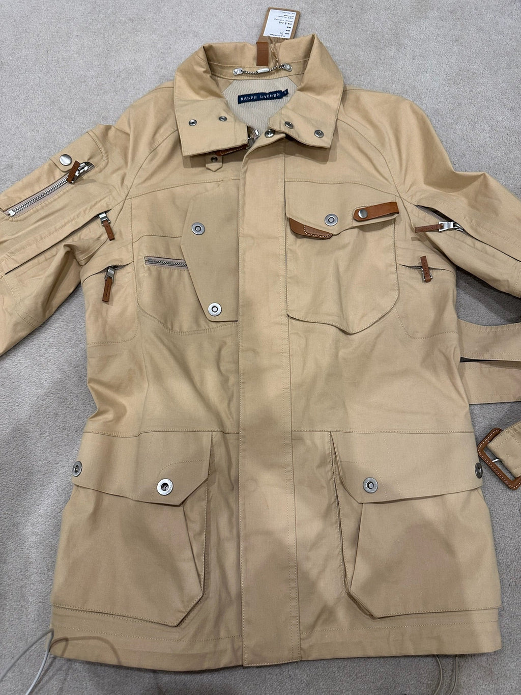 Ralph Lauren Beige Utility Jacket