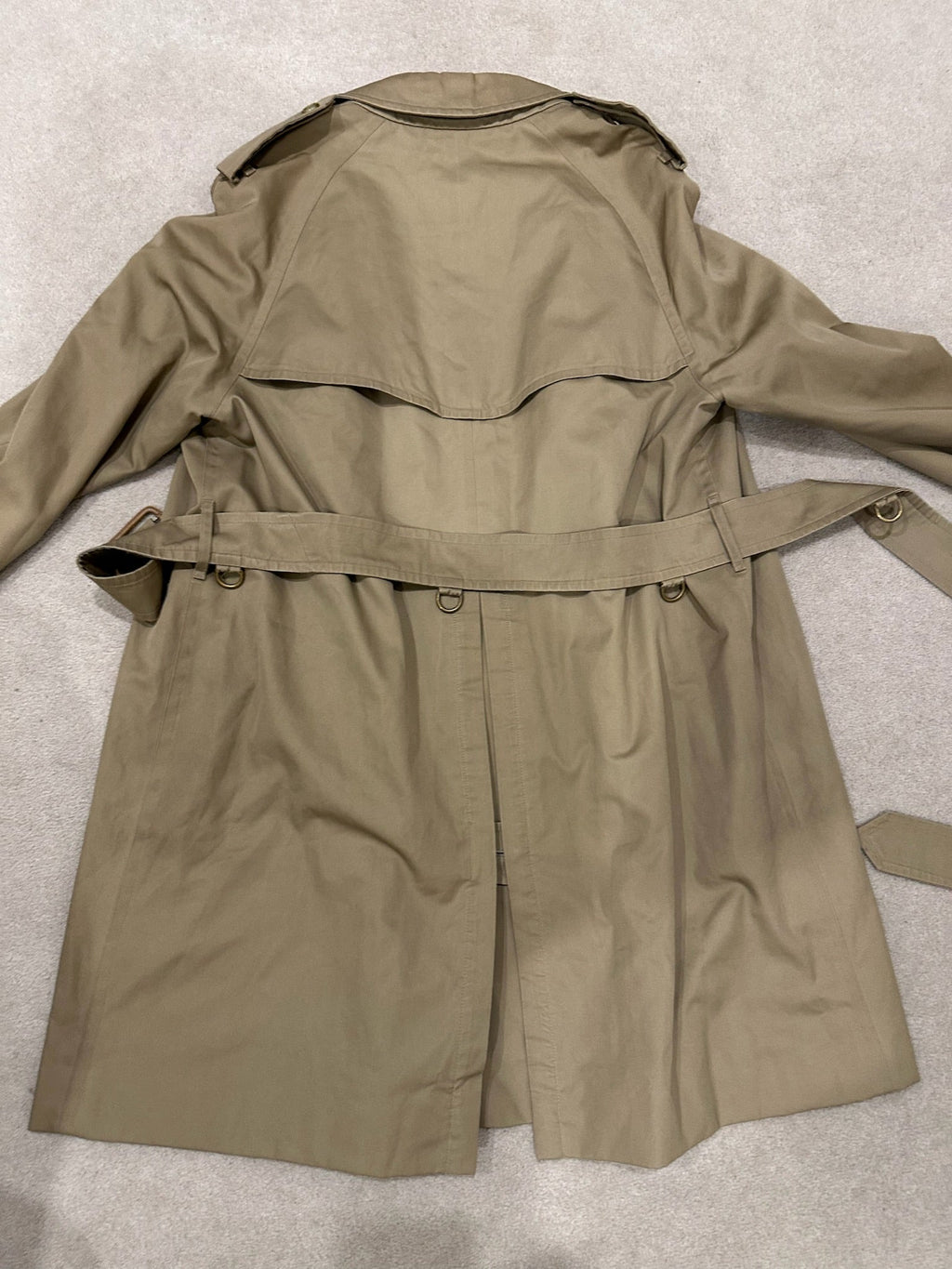 Burberry Double-Breasted Trench Coat