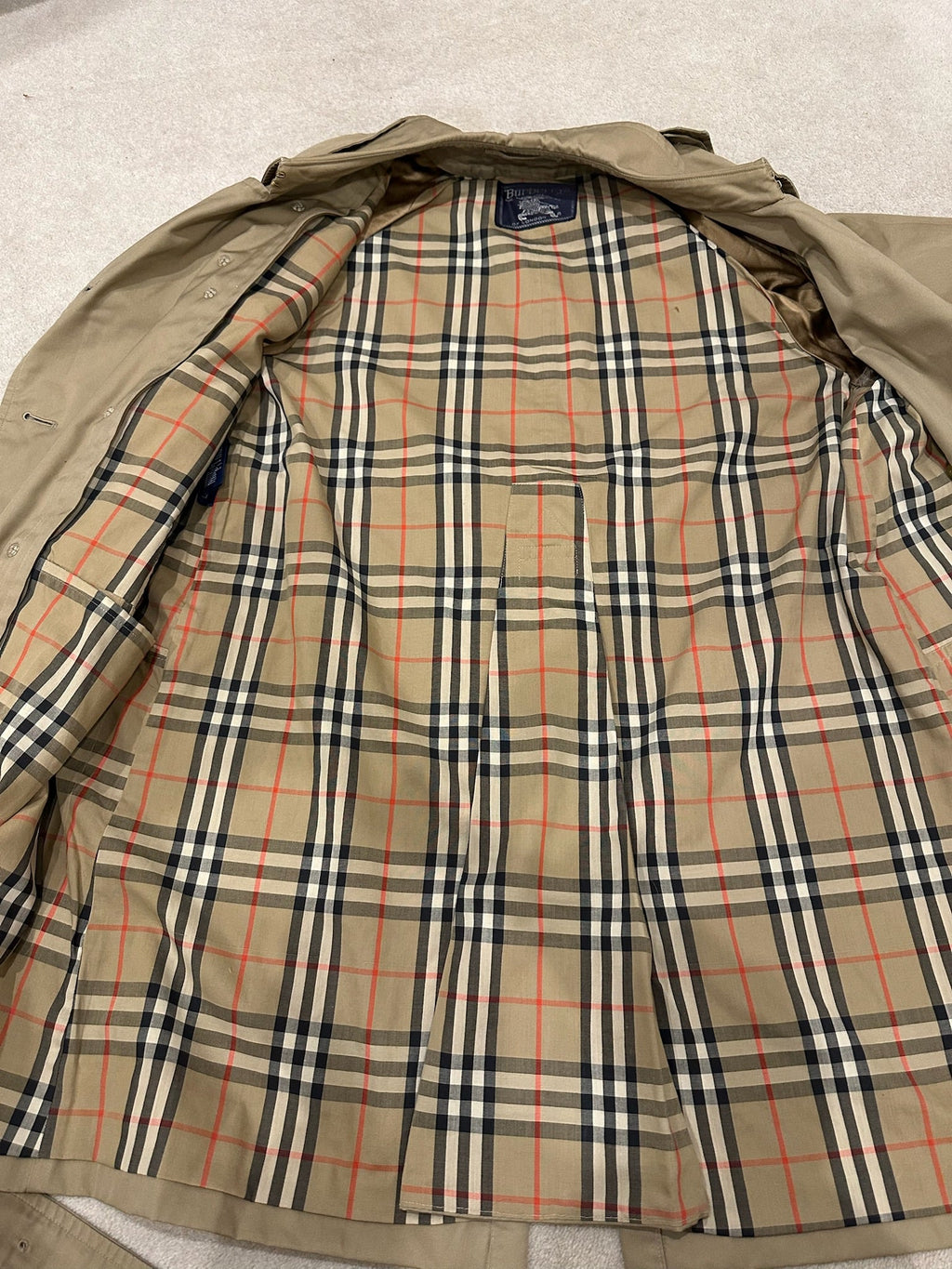 Burberry Double-Breasted Trench Coat