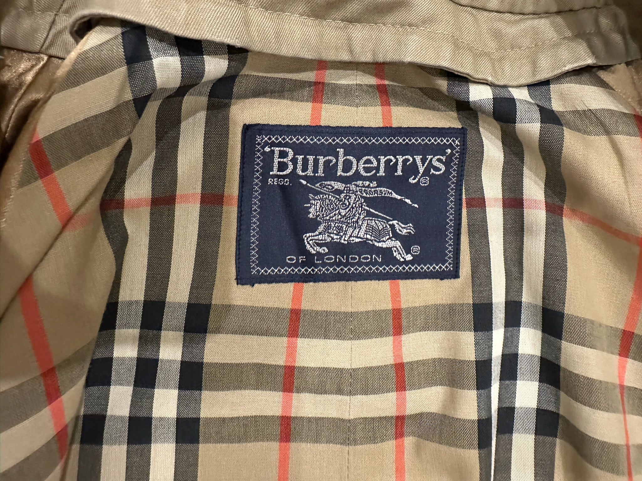 Burberry Double-Breasted Trench Coat