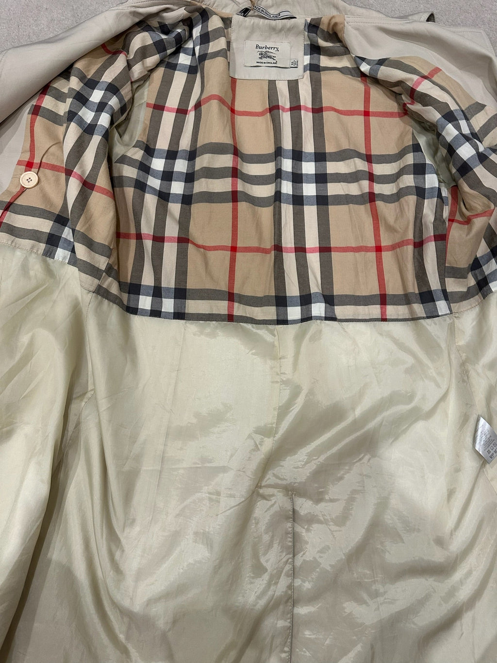 Burberry Vintage Long Trench Coat