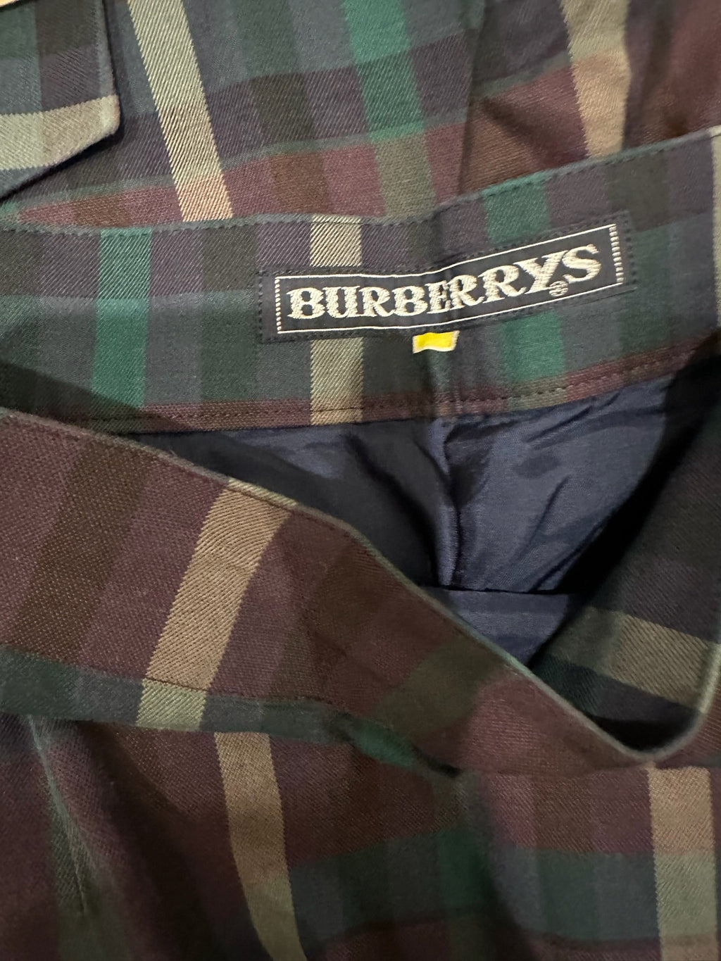 Burberry Vintage Plaid Suit Set