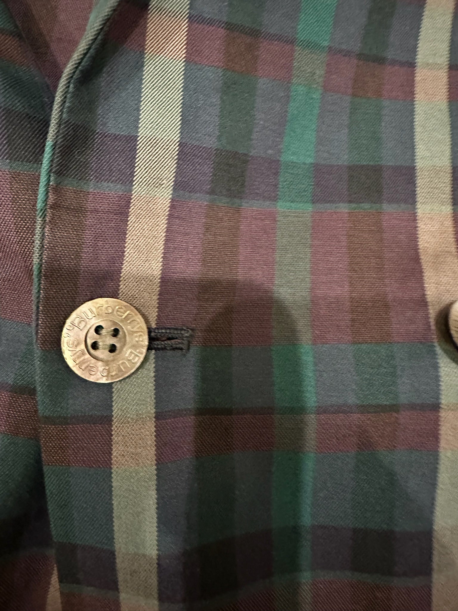 Burberry Vintage Plaid Suit Set