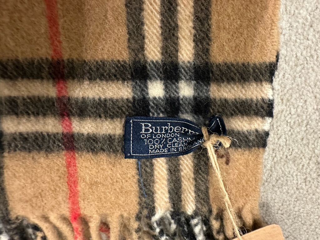 Burberry Classic Check Lambswool Scarf
