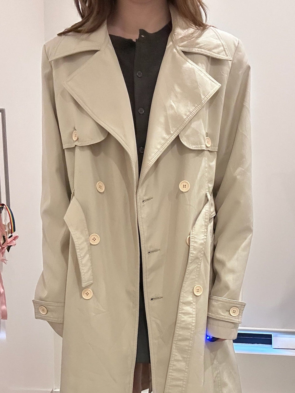 Burberry Vintage Long Trench Coat