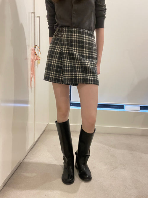 Burberry Blue Label Check Skirt