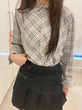 Burberry London Nova Check Cotton Shirt