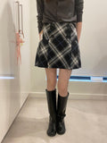 Burberry Blue Label Check Mini Skirt