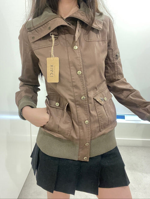 Burberry Blue Label Brown Short Jacket